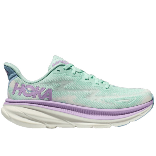 Hoka Clifton 9 Running Shoes Women's Wide (1132211SOLM)