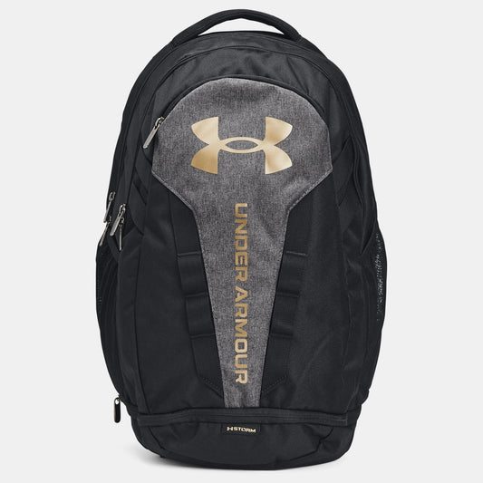 Under Armour Hustle 5.0 Backpack (Black Medium Heather 004)