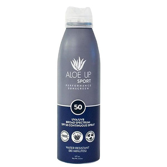 Aloe Up Sport Spray Sunscreen SPF 50 6fl oz