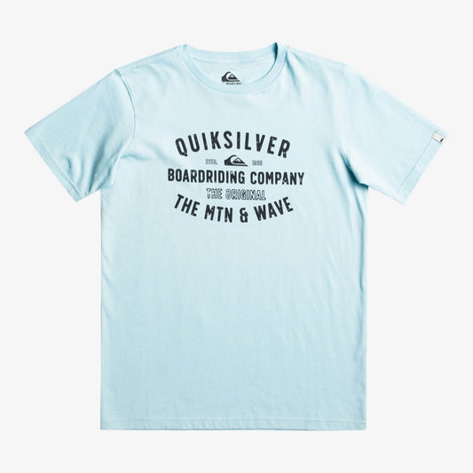 Quiksilver Surf Lockup T-Shirt Boys (Sky Blue BGC0)
