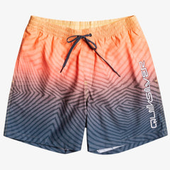 Quiksilver Warped Logo 17" Shorts Men's (Midnight Navy BSL6)