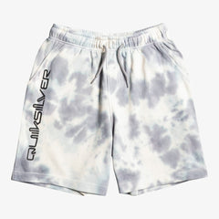 Quiksilver Diamond Heritage Sweat Shorts Junior (Grey Violet Tie Dye)