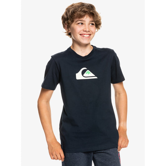 Quiksilver Comp Logo T-Shirt Junior (Navy Blazer BYJ0)