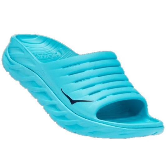 Hoka Ora Recovery Slide Unisex (Scuba Blue Bellwether Blue)