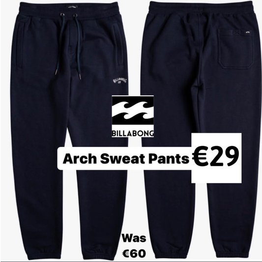 Billabong Arch Sweat Pants Men's (Navy)