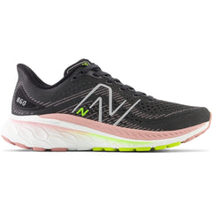 New Balance 860 V13 Running Shoes Women's Wide (Black Pink Moon)