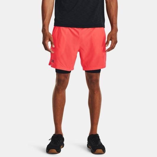 Under Armour Woven 2 in 1 Shorts Men's (Red 628)