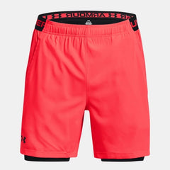 Under Armour Woven 2 in 1 Shorts Men's (Red 628)