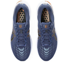 Asics GT 2000 11 Running Shoes Men's (Deep Ocean Bright Orange)