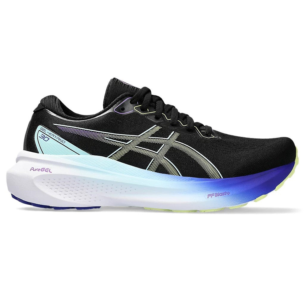 Asics Gel Kayano 30 Running Shoes Women's (Black Glow Yellow)