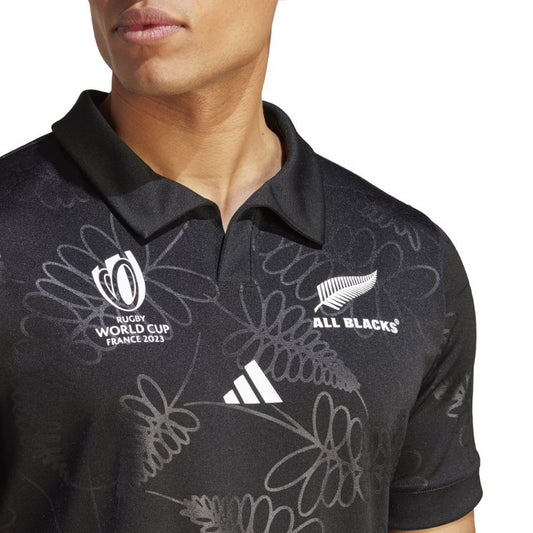 Adidas All Black Rugby Home Jersey (HZ9776)