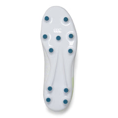 Canterbury Speed Infinite Team FG Rugby Boots Mens (White Yellow BB4)