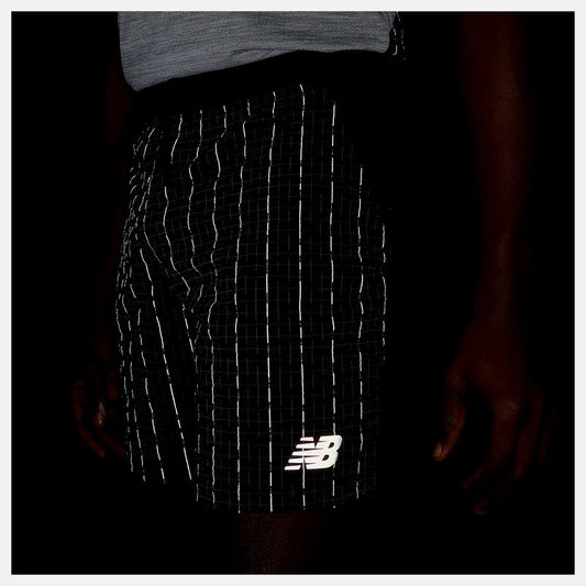 New Balance Impact Run Luminous 6 Inch Shorts Men's (Black)