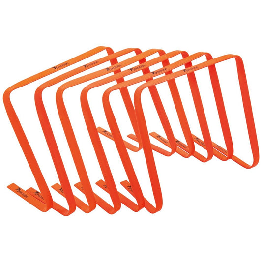 Precision Training Flat Hurdles Set of 6 (Orange)