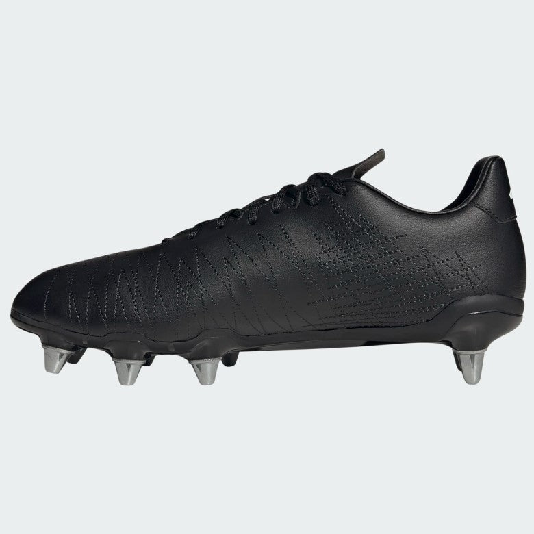Adidas Kakari SG Rugby Boots (Black White HP6894)