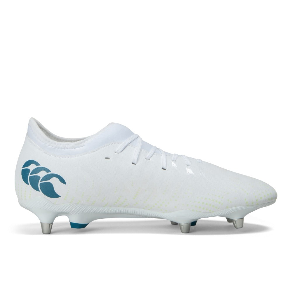 Canterbury Speed Infinite Team SG Rugby Boots (White BB4)