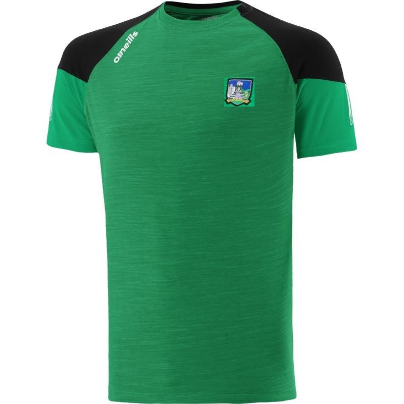 O'Neills Limerick GAA Oslo T-Shirt Men's (Black Green)