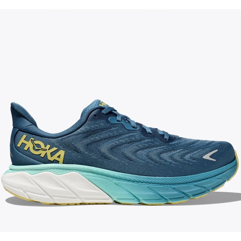 Hoka Arahi 6 Running Shoes Men's UK13.5 (Bluesteel Sunlit Ocean)