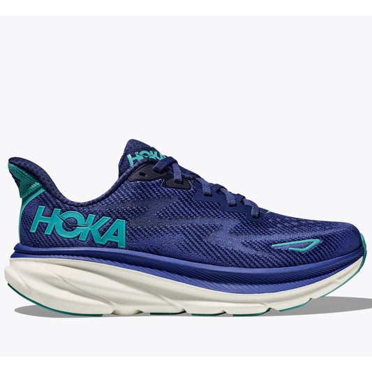 Hoka Clifton 9 Running Shoes Women's (Bellwether Blue Evening Sky)