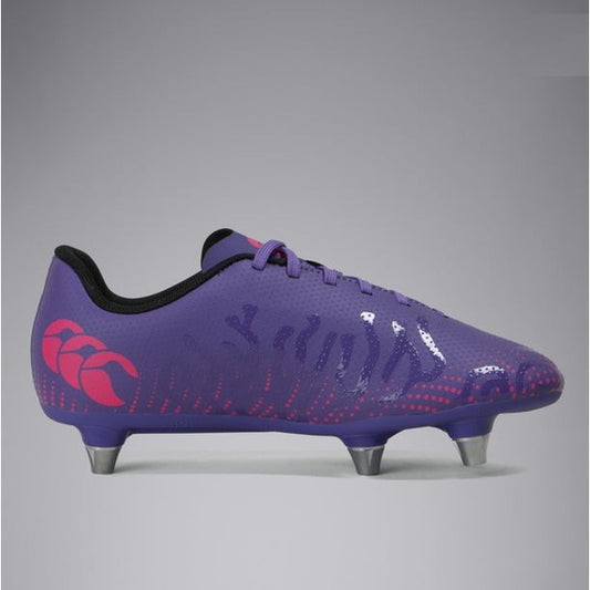 Canterbury Speed Infinite Team SG Rugby Boots Junior (Purple BB5)