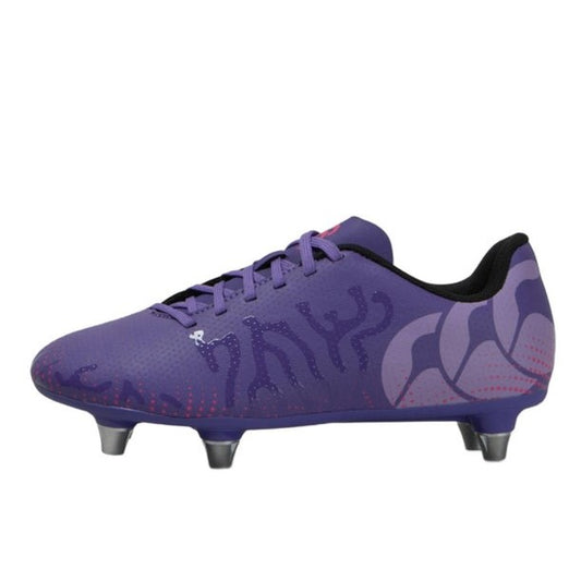 Canterbury Speed Infinite Team SG Rugby Boots Junior (Purple BB5)