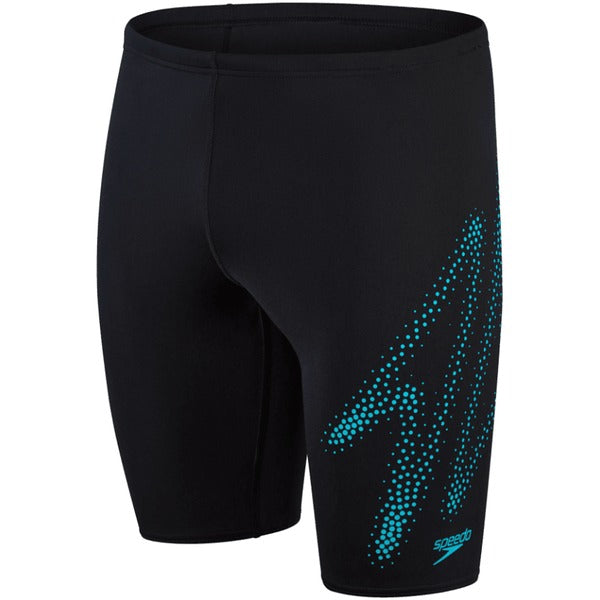 Speedo Hyperboom Placement Jammer Boys (Black Blue 182)