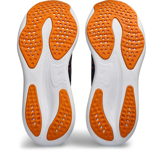 Asics Gel Nimbus 25 Men's Running Shoes (Navy Orange)