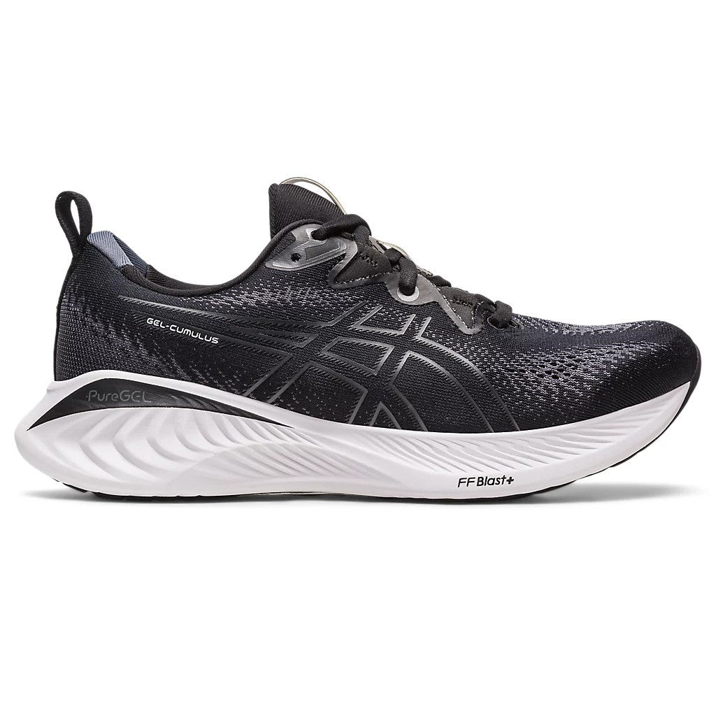 Asics Gel Cumulus 25 Running Shoes Women's (Black White 002)