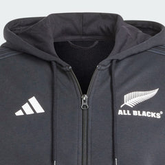 Adidas All Blacks 3 Stripes Full Zip Hoodie Men's (HZ4491)