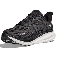 Hoka Clifton 9 Running Shoes Men's (Black White)
