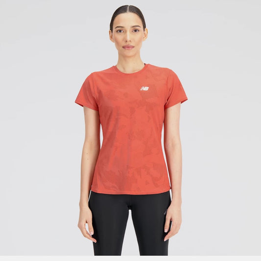 New Balance Q Speed Jacquard T-Shirt Women's (Orange ASU)