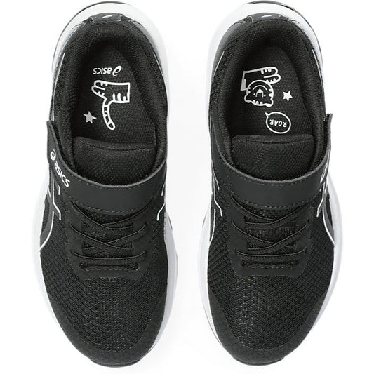 Asics GT-1000 12 PS Running Shoes Junior (Black White 004)