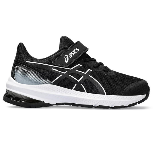 Asics GT-1000 12 PS Running Shoes Junior (Black White 004)
