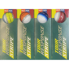 Taylor Made Tour Response Stripe Golf Balls x 3 (Multicolour)