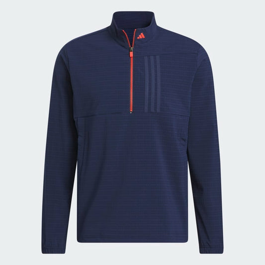 Adidas Ultimate365 Tour WIND.RDY Half Zip Men's (Navy IJ9832)