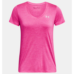 Under Armour Tech V Neck T-Shirt Women's (Pink 657)