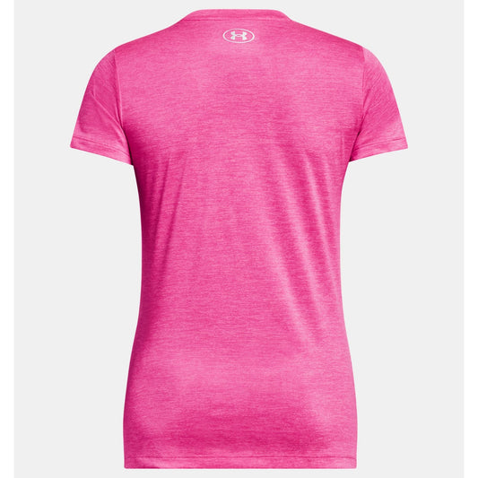 Under Armour Tech V Neck T-Shirt Women's (Pink 657)