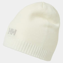 Helly Hansen Brand Jersey Knit Beanie Unisex (White 001)