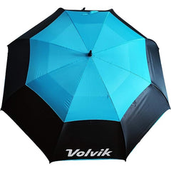 Volvik Golf Double Canopy Umbrella (Black Blue)