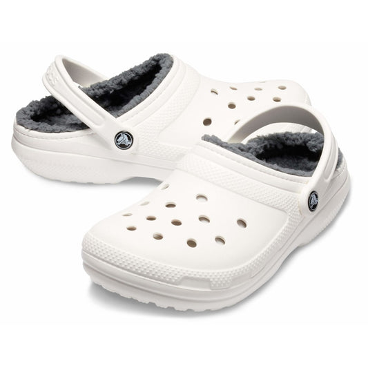 Crocs Classic Lined Clogs Unisex (White)