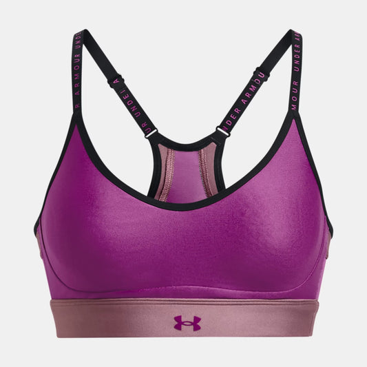 Under Armour Infinity Low Covered Sports Bra (Mystic Magenta 580)