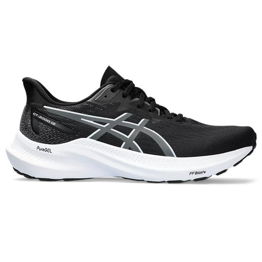 Asics GT 2000 12 Running Shoes Women's (Black White 002)