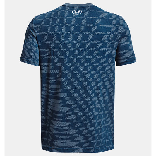 Under Armour Seamless Ripple T-Shirt Men's (Varsity Blue 426)