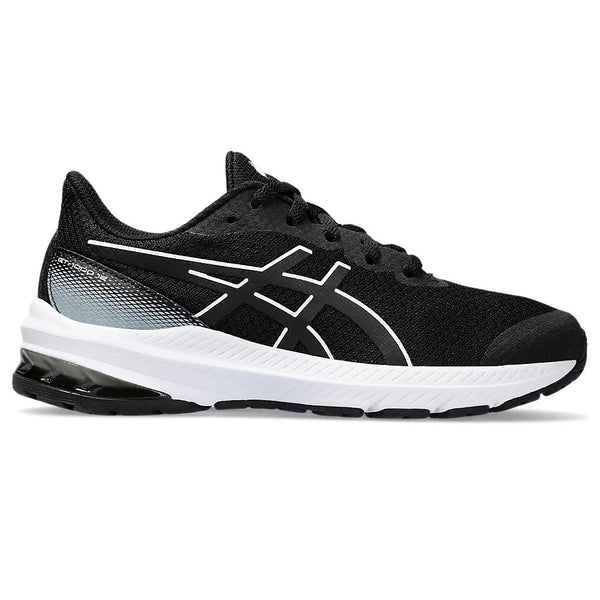 Asics GT 1000 12 GS Running Shoe Junior Black White 004