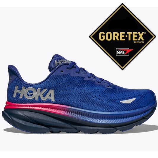 Hoka Clifton 9 GTX Running Shoes Women's (Dazzling Blue)