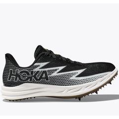 Hoka Crescendo MD Running Spikes Unisex UK 12.5 (Black White)