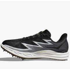 Hoka Crescendo MD Running Spikes Unisex UK 12.5 (Black White)