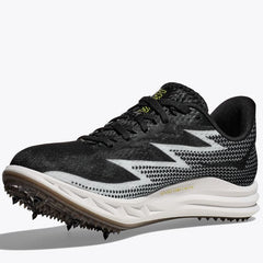 Hoka Crescendo MD Running Spikes Unisex UK 12.5 (Black White)