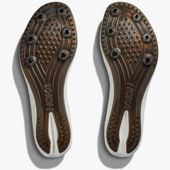 Hoka Crescendo MD Running Spikes Unisex UK 12.5 (Black White)