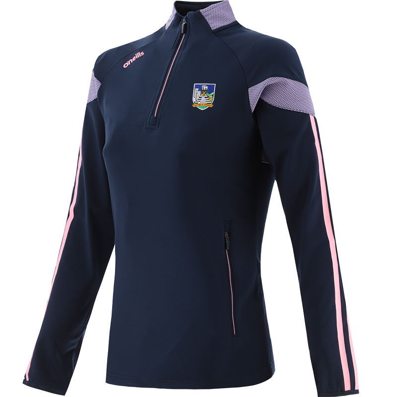 O'Neills Limerick GAA Rockway 184 Half Zip Top Women's (Marine Lavender)